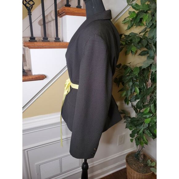 Sag Harbor Women’s Lined Suit Jacket Tie Front Size 20W - Picture 6 of 11